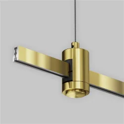 Подвес тросовый Hang одинарный Flarity латунь (Латунь)