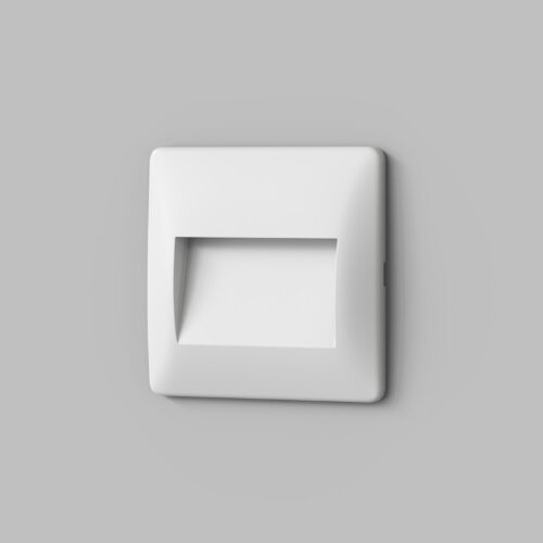 Светильник встраиваемый в стену HELM, IP65, LED 3000K, 2.5 Вт, белый, пластик. Фото 3