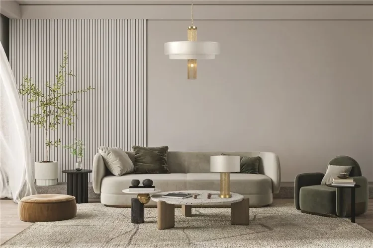 Подвесной светильник Impressive E14х5 (Золото) - фото 11