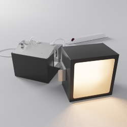 Светильник WOLTA PRO ГАЛАКТИКА ДВО10-18-001-3К-Ч Матовый