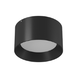 Светильник светодиодный потолочный накладной , серия BQ, Черный, 12Вт, IP20, Нейтральный белый (4000К), BQ-SF12-BL-NW 007130
