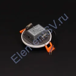 Светодиодный светильник MBD-101 MB1 (5W, round, warm white)