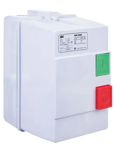 Контактор КМИ-22560 25А 220В/АС3 IP54 KARAT IEK KKM26-025-220-00 - фото 2