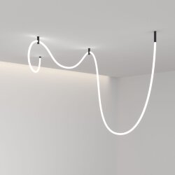 Гибкий неон 336 Led 12 Вт IP20 4200K Full light круглый дневной белый, 5 м 24V 12W 336Led 2835 IP20