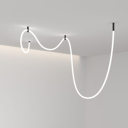 Гибкий неон 336Led 12W IP20 4200K Full light круглый дневной белый, 5 м (24V 12W 336Led 2835 IP20) без крепежа - Фото 2