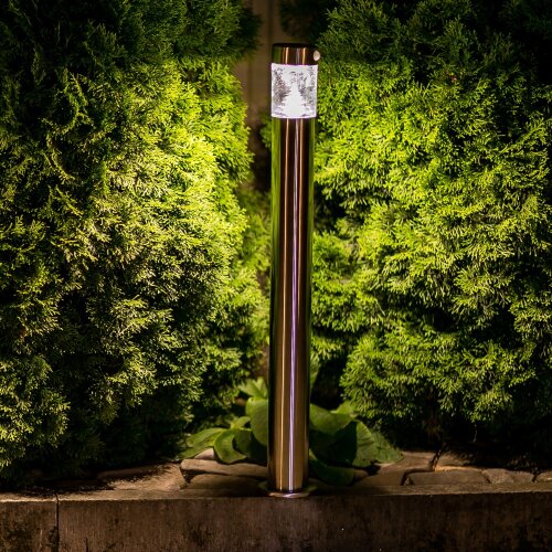 USL-F-168-MT800 SENSOR Садовый светильник на солнечной батарее, с датчиком движения, 4 светодиода, Белый свет, 1xАА Ni-Mh аккумулятор в-к, IP44, TM Uniel - фото 6