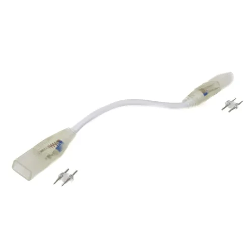 Соеденитель гибкий 2pin для LED NEON 6*16 mm 220V - фото I