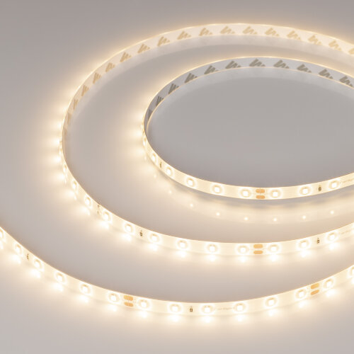 Светодиодная лента герметичная RTW-SE-A60-8mm 24V Warm3000 (4.8 W/m, IP65, 2835, 5m) (Arlight) - фото 1