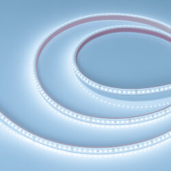 Светодиодная лента RTW 2-5000PS 24V Cool 8К 2х (2835, 160 LED/m, LUX) (Arlight, 12 Вт/м, IP67) 028563