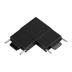 Соединитель L-образный с токопроводом для низковольтного шинопровода «Novotech» 135267, серия: EASY