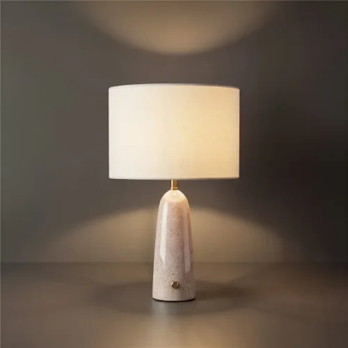 Настольный светильник МармоЛатте / MarmoLatte (Латунь) FR2054TL-01BS - фото