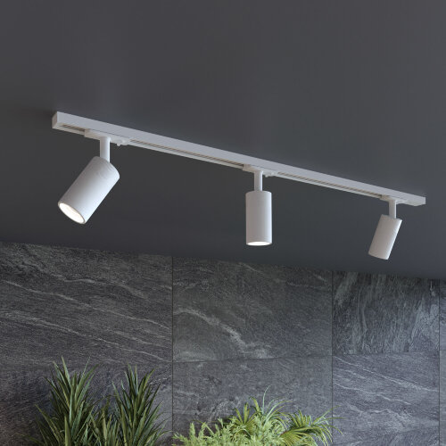 Basic System Riffe Трековый светильник 9W 4200K белый однофазный - Фото 4