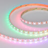 Светодиодная лента SPI-B60-10mm 5V RGB-PX1-BPT (12 W/m, IP20, 5060, 5m) (Arlight, бегущий огонь) 037855 - фото