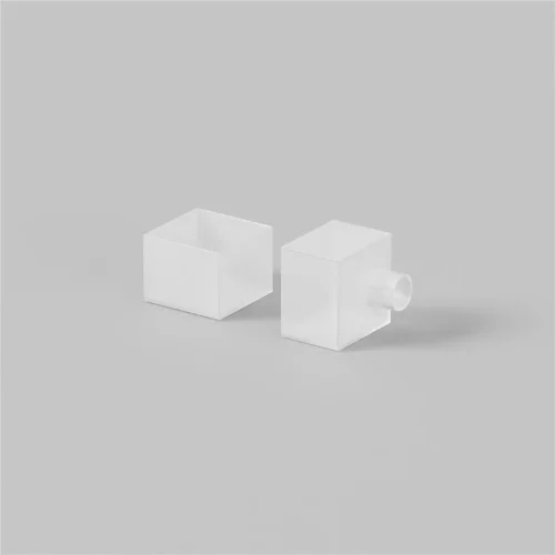 Заглушки для гибкого неона 16x16 мм 2 шт. (выход вверх/вниз) (Белый) - фото 2