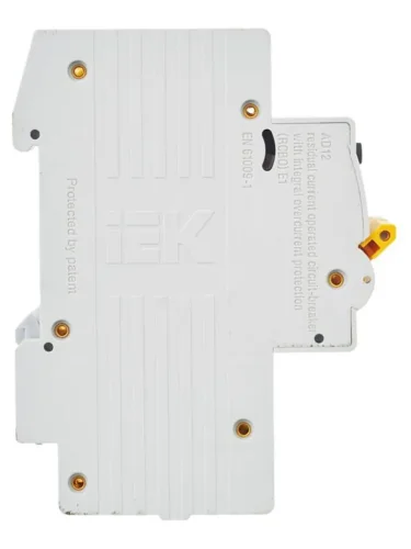 Выключатель автоматический дифференциального тока 2п C 50А 30мА тип AC 4.5кА АД-12 KARAT IEK MAD10-2-050-C-030 - фото 5