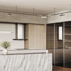 Трековый светильник Basis Rot Flexity 3000К 10Вт 100° (Черный)