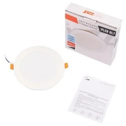 Светильник светодиодный PLED DL7 12Вт 6500К IP54 1020лм WH встраив. бел. Pro JazzWay 5069084