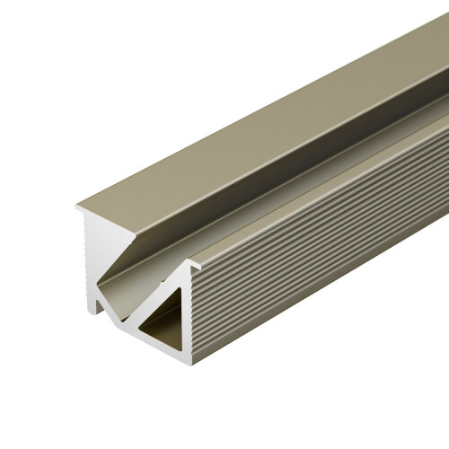 Профиль SL-BEVEL-H10-F14-2000 ANOD OLIVE GREY (Arlight, Алюминий) - фото 3