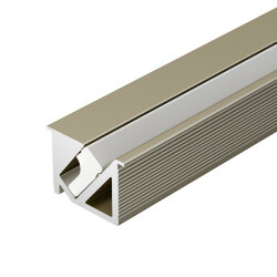 Профиль SL-BEVEL-Н10-F14-2000 ANOD OLIVE GREY (Arlight, Алюминий) 038200