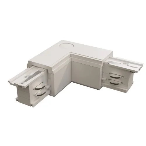 Коннектор угловой внутренний Trinity белый (Белый) - фото 7