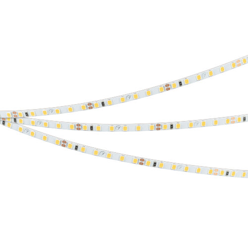 Светодиодная лента RT-А120-5mm 24V Warm3000 (9.6 W/m, IP20, 2835, 5m) (Arlight, узкая) 024105(2) - фото 2