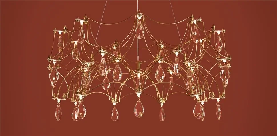 Подвесной светильник Freya FR5591PL-L36BS (Латунь) - фото 6