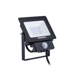 Прожектор светодиодный с датчиком 20W/6500K СЕНСОР IP65 1700Lm Чёрный | BVP150 | - PHILIPS