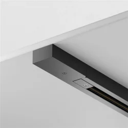 Шинопровод 2м Unity накладной/подвесной черный (Черный)