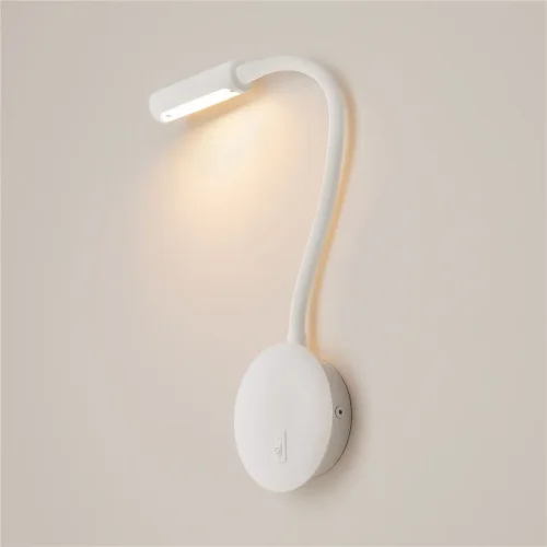 Настенный светильник (бра) Stem 3000К 3Вт IP 20 (Белый) - фото 11