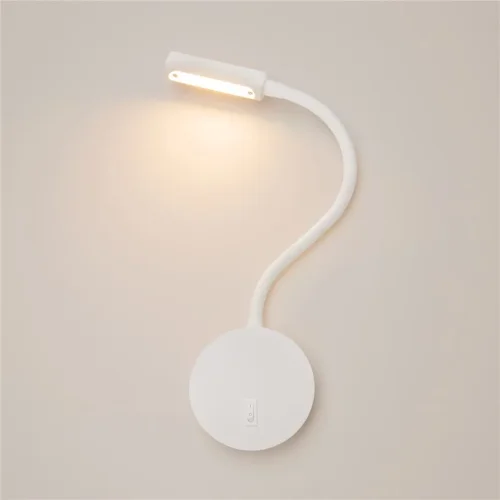 Настенный светильник (бра) Stem 3000К 3Вт IP 20 (Белый) - фото 13