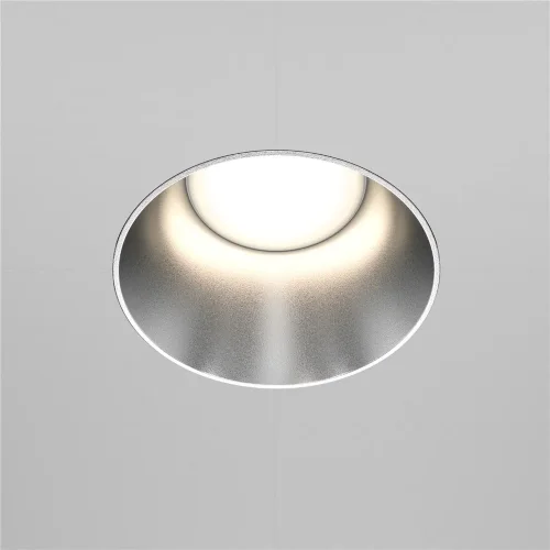 Встраиваемый светильник Пай / Share 1*GU10 10 Вт (Белый) DL051-01-GU10-RD-WS - фото 9