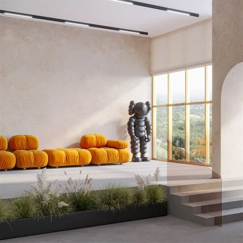 Трековый светильник Basis Gravity 4000K 20Вт 120° (Черный) - фото 2