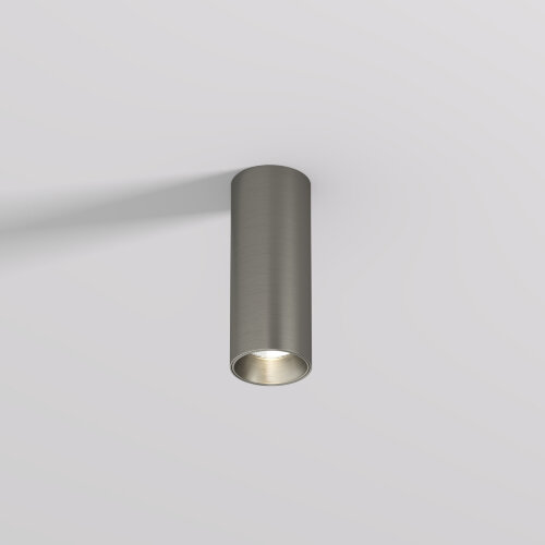 DK2615-DN Накладной светильник SHINE TUBE со светодиодом, D45*H115, IP20, 3000К, 7W, RA?90, темный никель, алюминий.