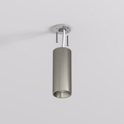 Накладной светильник SHINE TUBE со светодиодом, D45*H115, IP20, 3000К, 7W, RA?90, темный никель, алюминий, Denkirs DK2615-DN