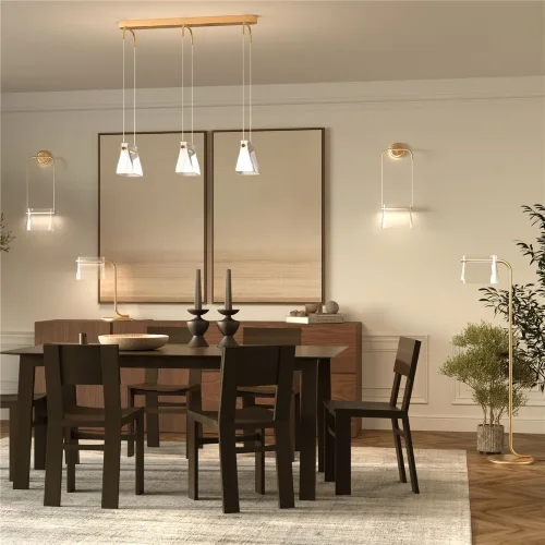 Настенный светильник (бра) Cabaret 3000К 8Вт (Латунь) - фото 15