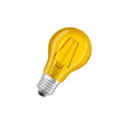 Лампа светодиодная филаментная жёлтая 2.5W (=15W) E27 | LED STAR 3Y | - OSRAM