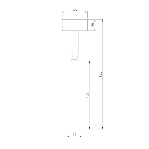 Светодиодный светильник Diffe белый/черный 85268/01 - фото 3