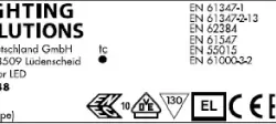 VS 40W DALI2/NFC 100-400мА 30-120V ECXd 400.348 прогр/NFC 280x30x21мм - драйвер для светодиодов Vossloh-Schwabe