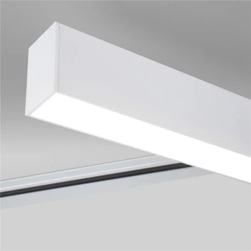 Трековый светодиодный светильник для однофазного шинопровода X-Line 20W 4200K белый матовый X-Line белый матовый 20W 4200K (LTB54) однофазный - фото 3