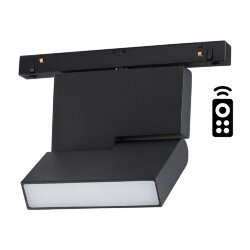 Трековый светильник для низковольного шинопровода диммируемый с пультом ДУ, со сменой цв. температур «Novotech» 358626, серия: FLUM - -