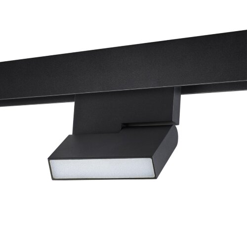 Трековый светильник для низковольного шинопровода диммируемый с пультом ДУ, со сменой цв. температур «Novotech» 358626, серия: FLUM. Фото 2.