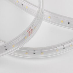 Светодиодная лента 220 В 8 Вт/м 60 Led/м 2835 IP65, холодный белый 6500K, 50 м Лента светодиодная 220V 8W 60Led 2835 IP65 холодный белый, 50 м