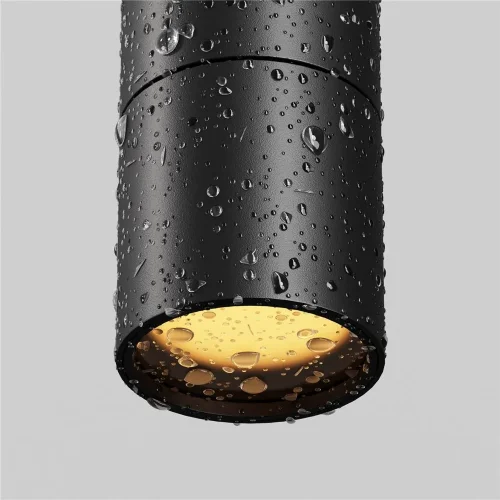 Уличный трековый подвесной светильник Focus Led Elasity IP 3000К 8Вт 38° черный (Черный) - фото 7