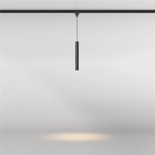 Уличный трековый подвесной светильник Focus Led Elasity IP 3000К 8Вт 38° черный (Черный) - фото 6