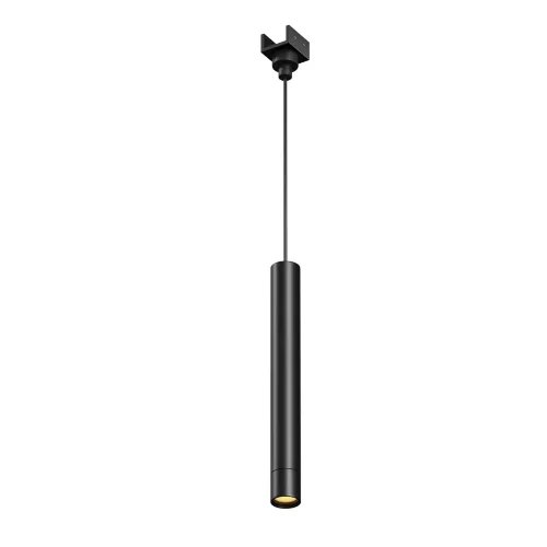 Уличный трековый подвесной светильник Фокус / Focus Led Elasity IP 3000К 8Вт 38° черный (Черный) O-TR01-1-P-8WB3K - фото