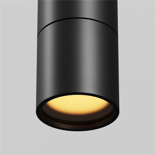 Уличный трековый подвесной светильник Фокус / Focus Led Elasity IP 3000К 8Вт 38° черный (Черный) O-TR01-1-P-8WB3K - фото 4