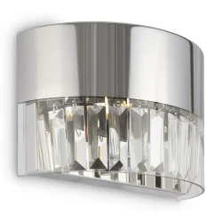 Настенный светильник (бра) Wonderland E14х1 60Вт (Хром)