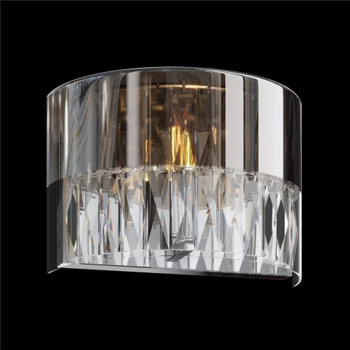 Настенный светильник (бра) Wonderland E14х1 60Вт (Хром) - фото 11