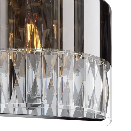 Настенный светильник (бра) Wonderland E14х1 60Вт (Хром) - фото 12