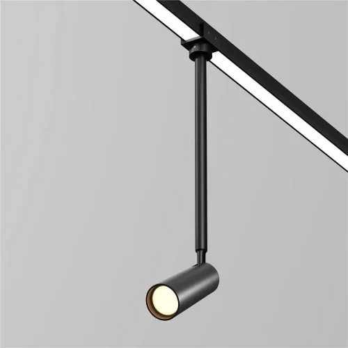 Уличный трековый светильник Focus Led Elasity IP 3000К 8Вт 55° черный (Черный) - фото 5